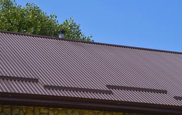 typical Normans Bay corrugated roof uses